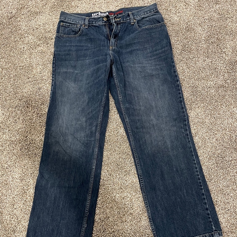 Urban Pipeline loose straight men’s jeans 32 x 32